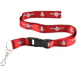 Houston Rockets Breakaway Lanyard with Key Ring