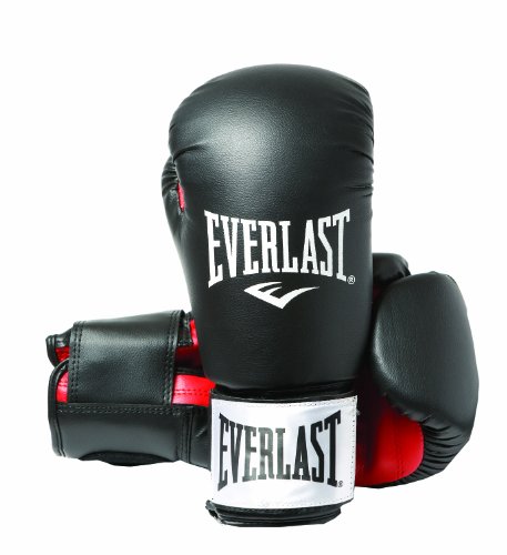 Everlast Punchinghandschuhe 1803 PVC Boxing Gloves \"Rodney\"-Black/Red, 8oz Preisvergleich
