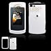 Motorola i9 Cell Phone Solid White Protective Case Faceplate Cover
