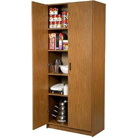 <b>Pantry/Storage Cabinet - Oak - (Oak)</b>