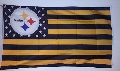 Sports Flags Pittsburgh Steelers Stars and Stripes Flag