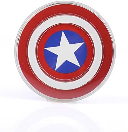 Avengers Edition-Wireless Qi Pad Charger for Samsung Galaxy S6, S6 Edge-Captian America-Compatible with Galaxy S4, 4, S5, S6,-Galaxy Note 3, 4,5- Galaxy Note Edge-Stylish, Convenient &amp; Portable