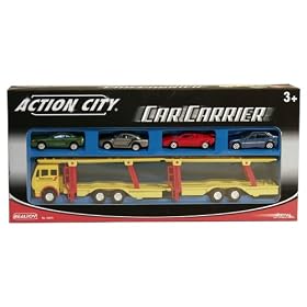 Action City 18214 - Car Carrier 5pc