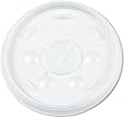 Dart 32SL Translucent Plastic Lid for Dart 32 Series Foam Cups (Case of 500)
