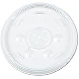 Dart 32SL Translucent Plastic Lid for Dart 32 Series Foam Cups (Case of 500)