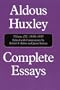 Complete Essays, Vol. 3: 1930-1935