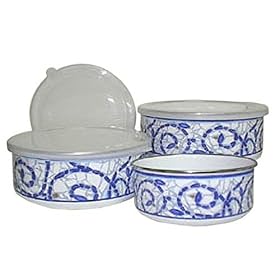 Pfaltzgraff Monaco 6-Piece Enamel-on-Steel Bowl Set