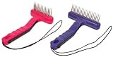 Vo-Toys Vo-Grip Floating Head Grooming Rake with Double Row Teeth