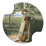 A Day in Paradise Carsters - Coasters for Your Car