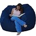 6-feet X-large Denim Cozy Sac Foof Bean Bag Chair Love Seat