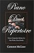 Piano Duet Repertoire: Music Originally Written for One Piano, Four Hands