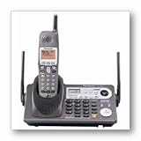 Panasonic KX-TG6500B 2-Line 5.8 GHz Expandable Cordless Phone System