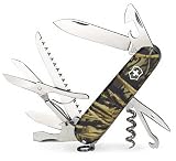 Victorinox Swiss Army Huntsman Camouflage Pocket Knife (Shadow Grass)