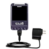 Rapid Wall / AC Charger for the Sony Clie SJ33 - Gomadic Brand w/ TipExchange Technology