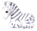 Jungle in my Pocket SERIES 1 - ZENA ZEBRA