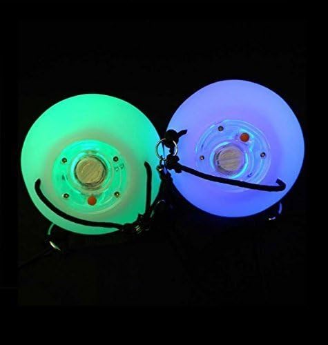 Poi Balls - LED Light Up Glow Strings - Pair of 2 w/ Batteries by ShyFX