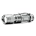 Enjoydeal Mini 1200Lm CREE Q5 LED Adjustable Zoom Focus Flashlight Torch Sliver Silve