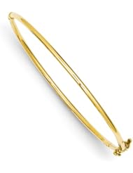 14k Hinged Bangle Bracelet