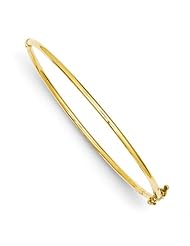 14k Hinged Bangle Bracelet, Best Quality Free Gift Box Satisfaction Guaranteed