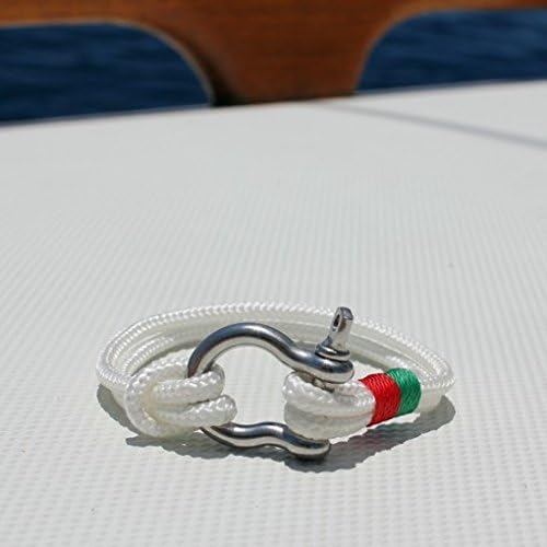 Oriental Nautical Rope Bracelet with Shackle