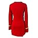 CosplaySky Star Trek Dress Costume The Female Red Duty Uniform X-Large