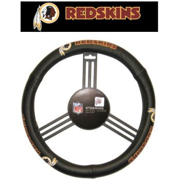 Washington Redskins NFL Leather Steering Wheel Cover