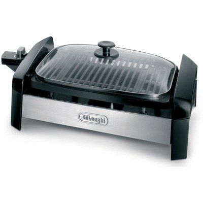 140 Sq. In. Indoor Grill with Stainless Steel Accents