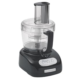 KitchenAid KFP750OB 12-Cup Food Processor, Onyx Black