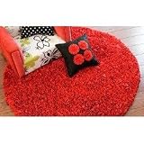 Rug - Round Red by 