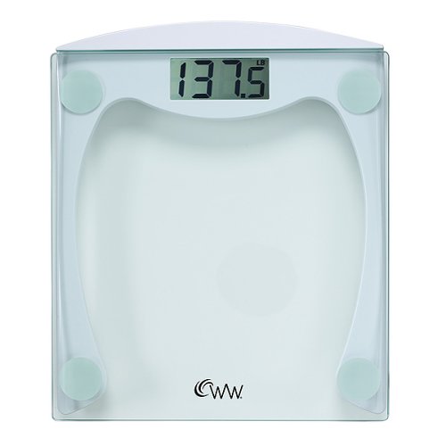 Childrens Toyshop  Health & Personal Care : Weight Watchers Glass Precision Electronic Scale - WW34