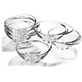 Bormioli Rocco Quattro Stagioni Dipping Bowls, Set of 6, Gift Boxed
