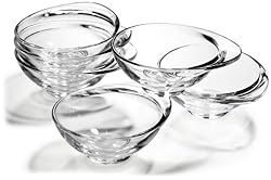 Bormioli Rocco Quattro Stagioni Dipping Bowls, Set of 6, Gift Boxed