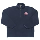 Boston Red Sox MLB Glacier Fleece Pullover Sweatshirt (Navy Blue)