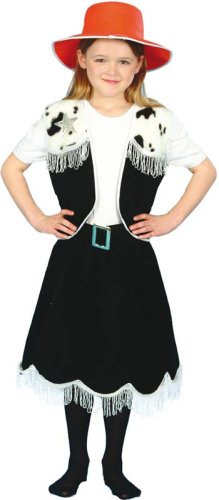 Childrens Toyshop  Toys : Child Cowgirl Costume - Medium
