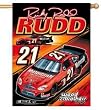 Ricky Rudd 27"x37" Banner - NASCAR Sports Merchandise