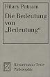 Die Bedeutung von Bedeutung