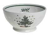 Nikko Ceramics Christmas Giftware Footed Nut Bowl