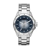 Fossil Herren-Armbanduhr Decker Blau Quarz Analog Am4369