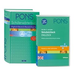 PONS Sch�lerw�rterbuch Englisch. Englisch - Deutsch / Deutsch - Englisch. Mit CD-ROM: Sch�lerw�rterbuch und Vokabelcheck. Mit rund 120 000 Stichw�rtern und Wendungen