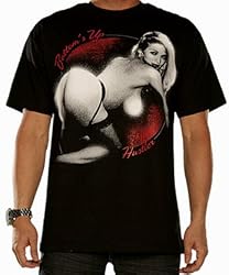 HUSTLER SHIRTS - BOTTOMS UP - HUSTLER T-SHIRTS - NEW HUSTLER SHIRT - BOTTOMS UP PINUP SHIRTS - AUTHENTIC HUSTLER GEAR