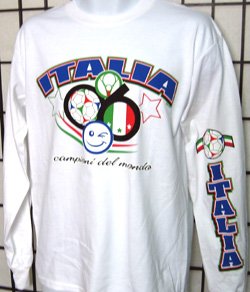 Italia Italy Campioni Del Mondo Long Sleeve T-shirt