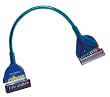 Coolmax Scorpio - Floppy cable - 34 pin IDC (F) - 34 pin IDC (F) - 1.5 ft - rounded - translucent blue (pack of 10 )