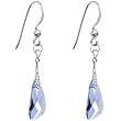 Crystal Provence Lavender Earrings Made with SWAROVSKI ELEMENTS