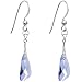 Crystal Provence Lavender Earrings Made with SWAROVSKI ELEMENTS