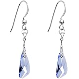 Crystal Provence Lavender Earrings Made with SWAROVSKI ELEMENTS