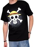 ABYstyle - ABYTEX040 - One Pièce - Déguisements et Imitations - T-Shirt Basic Homme Skull With Map