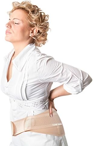 CAMP BEN - (LARGE) Lower Back Pain Relief - Sacroiliac Lumbar &amp; Maternity Support Belt - Help for Joint Dysfunction