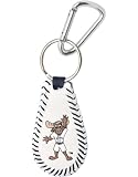 MLB Seattle Mariners Mariner Moose Mascot Baseball Keychain