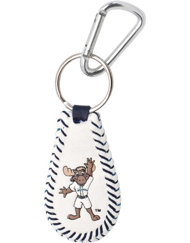 MLB Seattle Mariners Mariner Moose Mascot Baseball Keychain