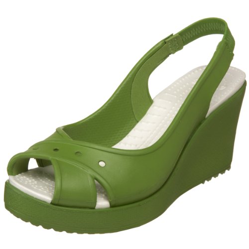 crocs Women's Farrah Slingback Wedge